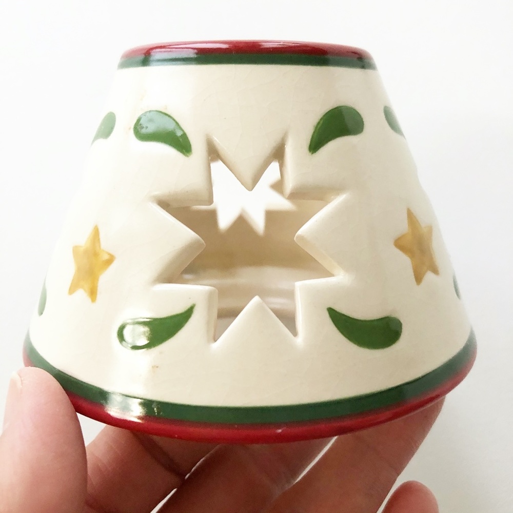 Jim Shore Heartwood Creek Santa Tea Light Lamp - Picture 6 of 12